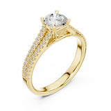 Ladies Ring LR-0326@7 - Yellow Gold - Image