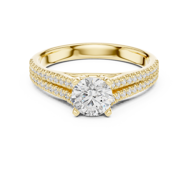 Ladies Ring LR-0326@7 - Yellow Gold - Image