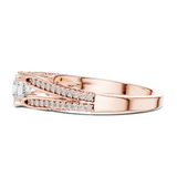 Ladies Ring LR-0327@7 - Rose Gold - Image