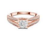 Ladies Ring LR-0327@7 - Rose Gold - Image