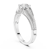 Ladies Ring LR-0327@7 - White Gold - Image