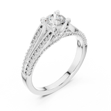 Ladies Ring LR-0327@7 - White Gold - Image