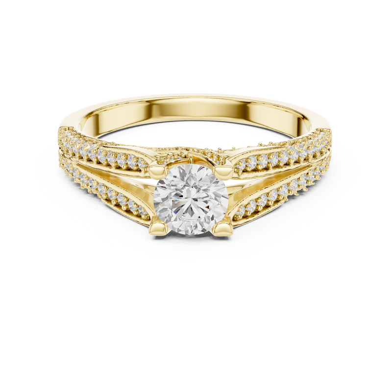 Ladies Ring LR-0327@7 - Yellow Gold - Image