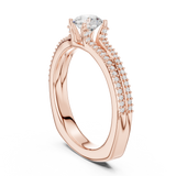 Ladies Ring LR-0330@7 - Rose Gold - Image