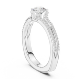 Ladies Ring LR-0330@7 - White Gold - Image