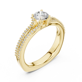 Ladies Ring LR-0330@7 - Yellow Gold - Image