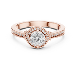 Ladies Ring LR-0332@7 - Rose Gold - Image