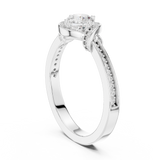 Ladies Ring LR-0332@7 - White Gold - Image