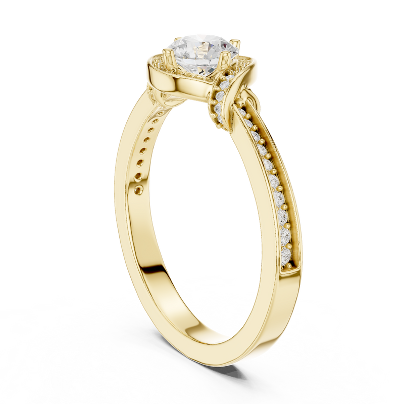 Ladies Ring LR-0332@7 - Yellow Gold - Image