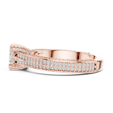 Ladies Ring LR-0334@7 - Rose Gold - Image