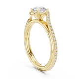 Ladies Ring LR-0336@7 - Yellow Gold - Image