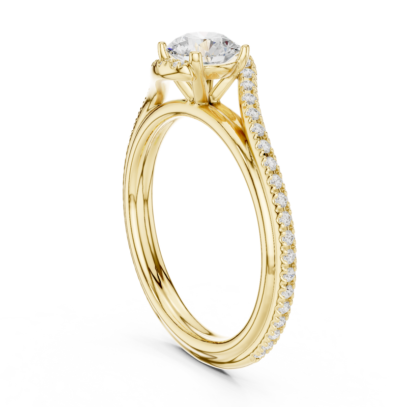 Ladies Ring LR-0336@7 - Yellow Gold - Image