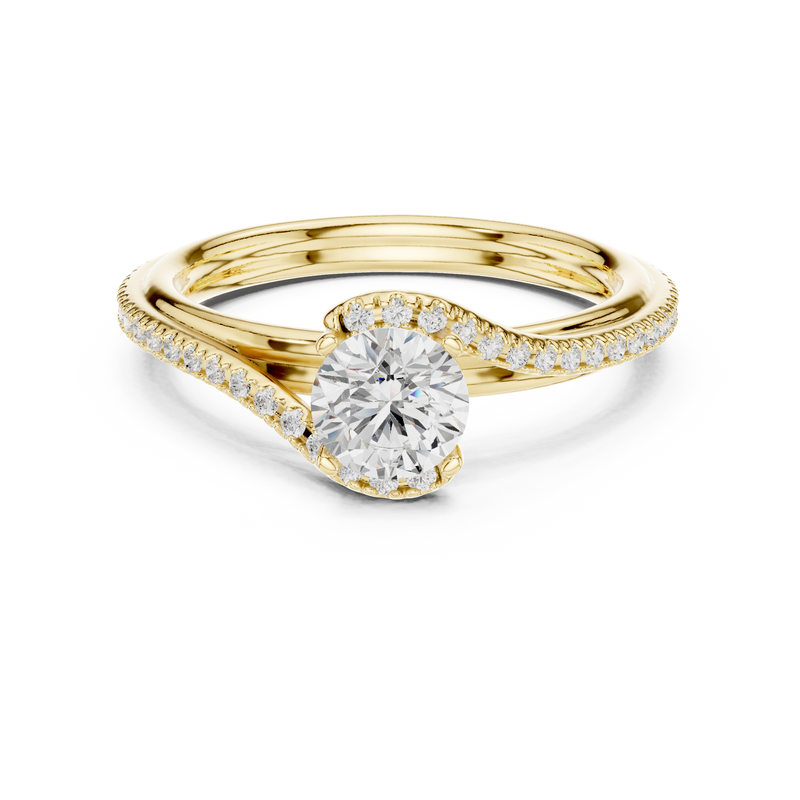 Ladies Ring LR-0336@7 - Yellow Gold - Image