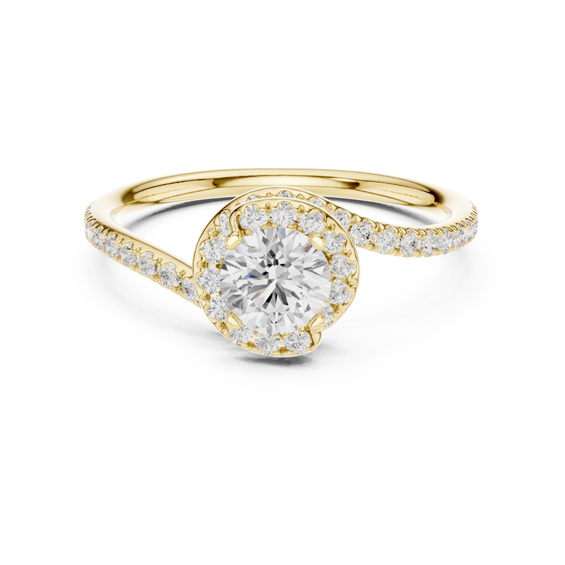 Ladies Ring LR-0338@7 - Yellow Gold - Image