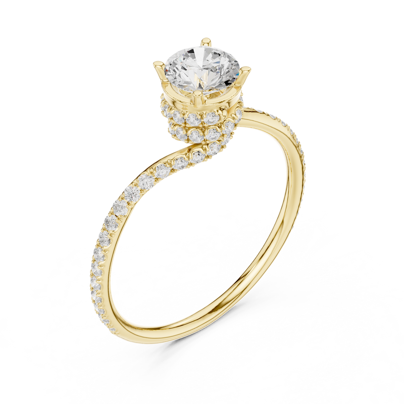 Ladies Ring LR-0341@7 - Yellow Gold - Image