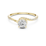 Ladies Ring LR-0341@7 - Yellow Gold - Image