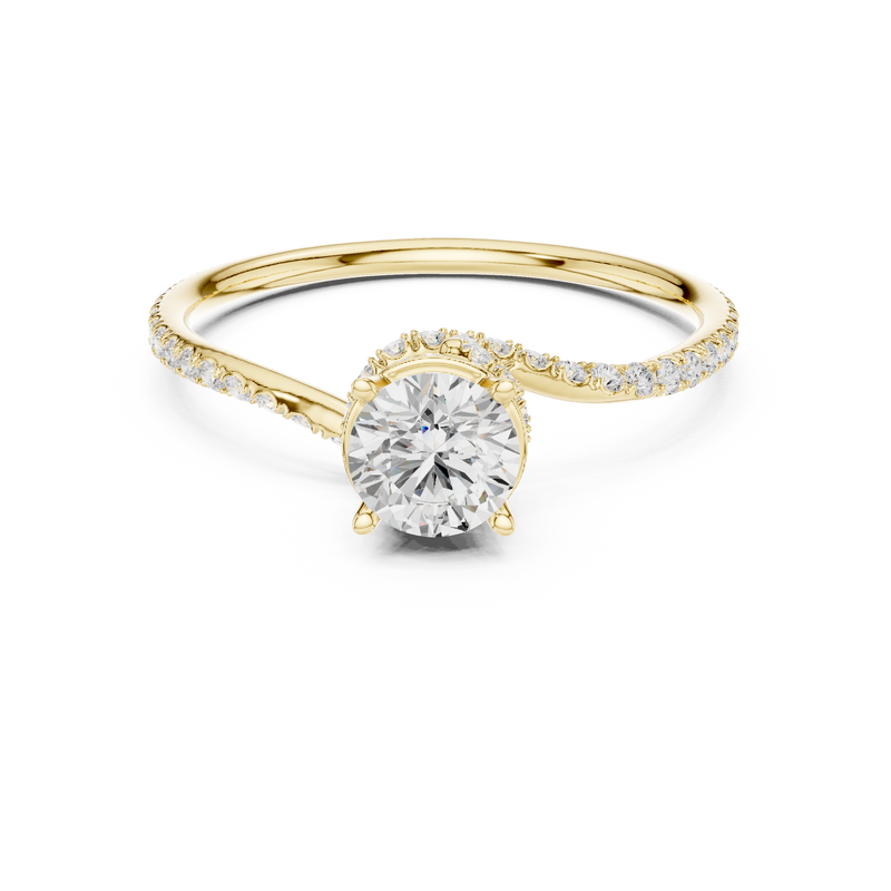 Ladies Ring LR-0341@7 - Yellow Gold - Image