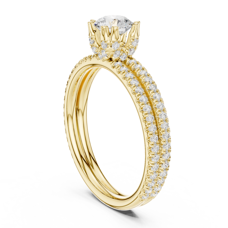 Ladies Ring LR-0342@7 - Yellow Gold - Image