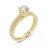 Ladies Ring LR-0342@7 - Yellow Gold - Image