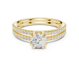 Ladies Ring LR-0342@7 - Yellow Gold - Image