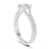 Ladies Ring LR-0343@7 - White Gold - Image