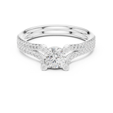 Ladies Ring LR-0343@7 - White Gold - Image