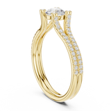 Ladies Ring LR-0343@7 - Yellow Gold - Image