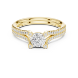 Ladies Ring LR-0343@7 - Yellow Gold - Image