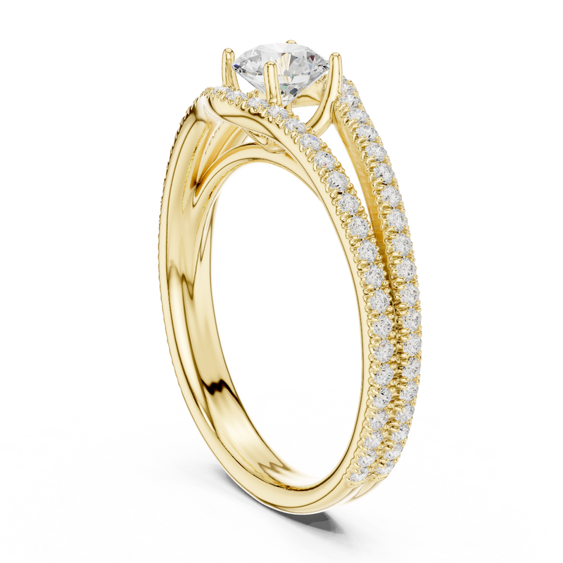 Ladies Ring LR-0345@7 - Yellow Gold - Image