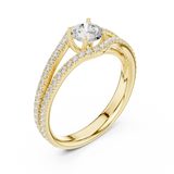 Ladies Ring LR-0345@7 - Yellow Gold - Image