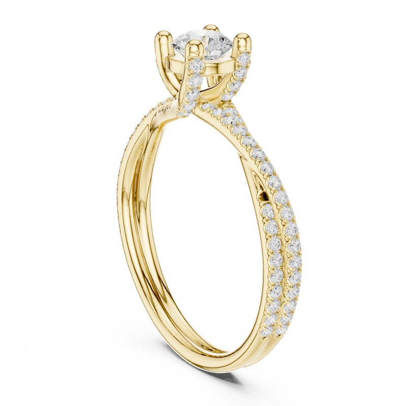 Ladies Ring LR-0346@7 - Yellow Gold - Image