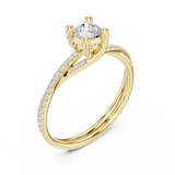 Ladies Ring LR-0346@7 - Yellow Gold - Image
