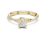 Ladies Ring LR-0346@7 - Yellow Gold - Image