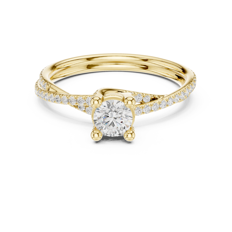 Ladies Ring LR-0346@7 - Yellow Gold - Image