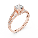 Ladies Ring LR-0347@7 - Rose Gold - Image
