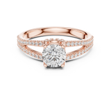 Ladies Ring LR-0347@7 - Rose Gold - Image