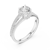 Ladies Ring LR-0347@7 - White Gold - Image