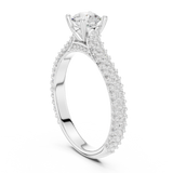 Ladies Ring LR-0348@7 - White Gold - Image