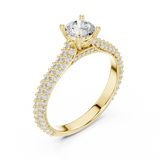 Ladies Ring LR-0348@7 - Yellow Gold - Image
