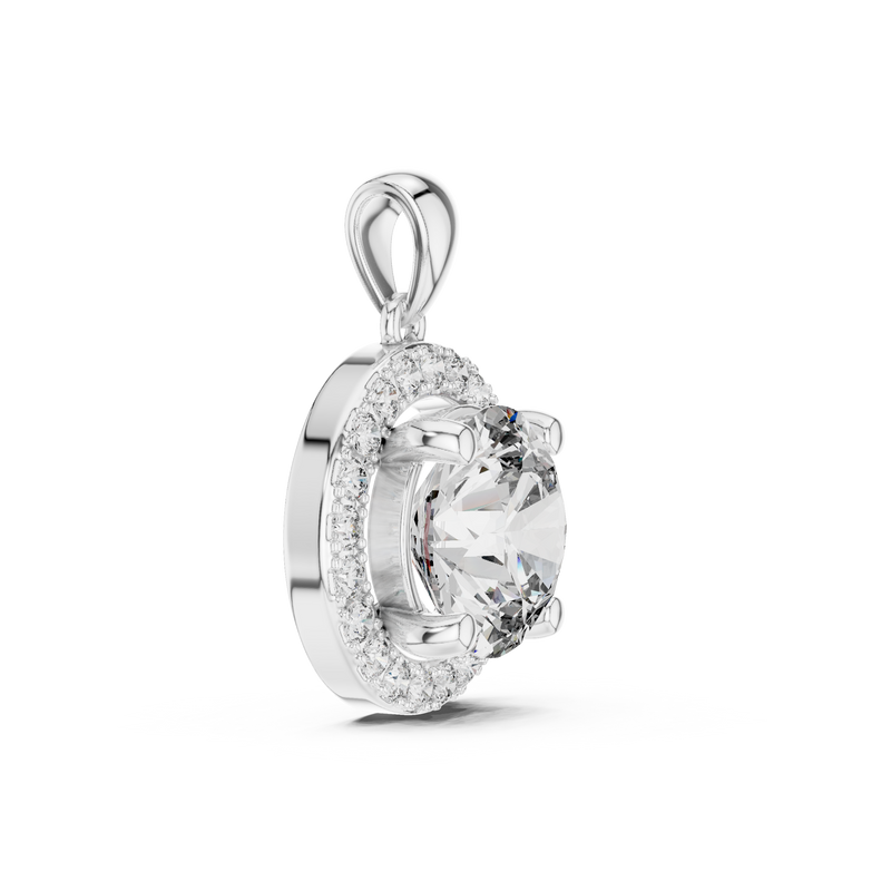 Pendant PND-0003@7 - White Gold - Image