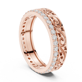 Ladies Ring R22@7 - Rose Gold - Image