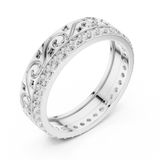Ladies Ring R22@7 - White Gold - Image