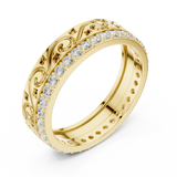Ladies Ring R22@7 - Yellow Gold - Image