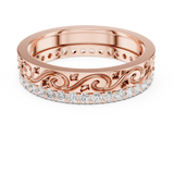 Ladies Ring R22@7 - Rose Gold - Image