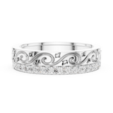 Ladies Ring R22@7 - White Gold - Image
