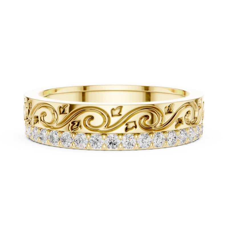Ladies Ring R22@7 - Yellow Gold - Image