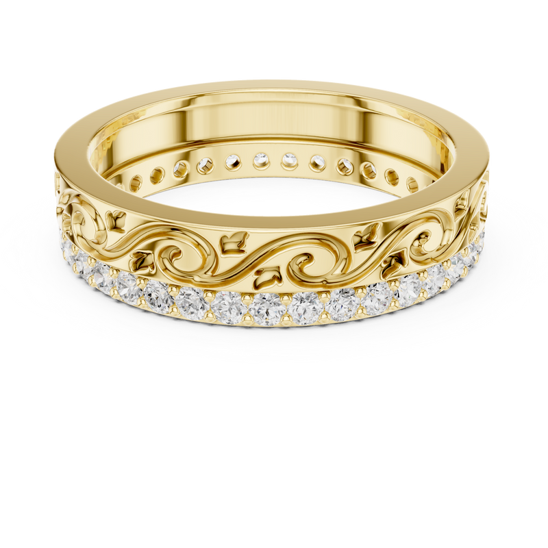 Ladies Ring R22@7 - Yellow Gold - Image
