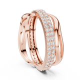 Ladies Ring R23@7 - Rose Gold - Image
