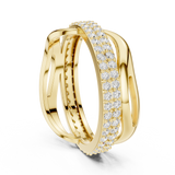 Ladies Ring R23@7 - Yellow Gold - Image