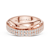 Ladies Ring R23@7 - Rose Gold - Image